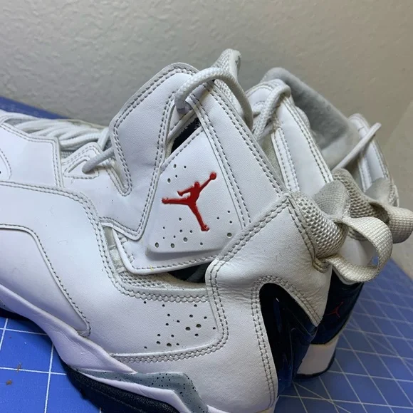 Size 10.5 - Jordan True Flight White Cement (342964-104) - Picture 5 of 7